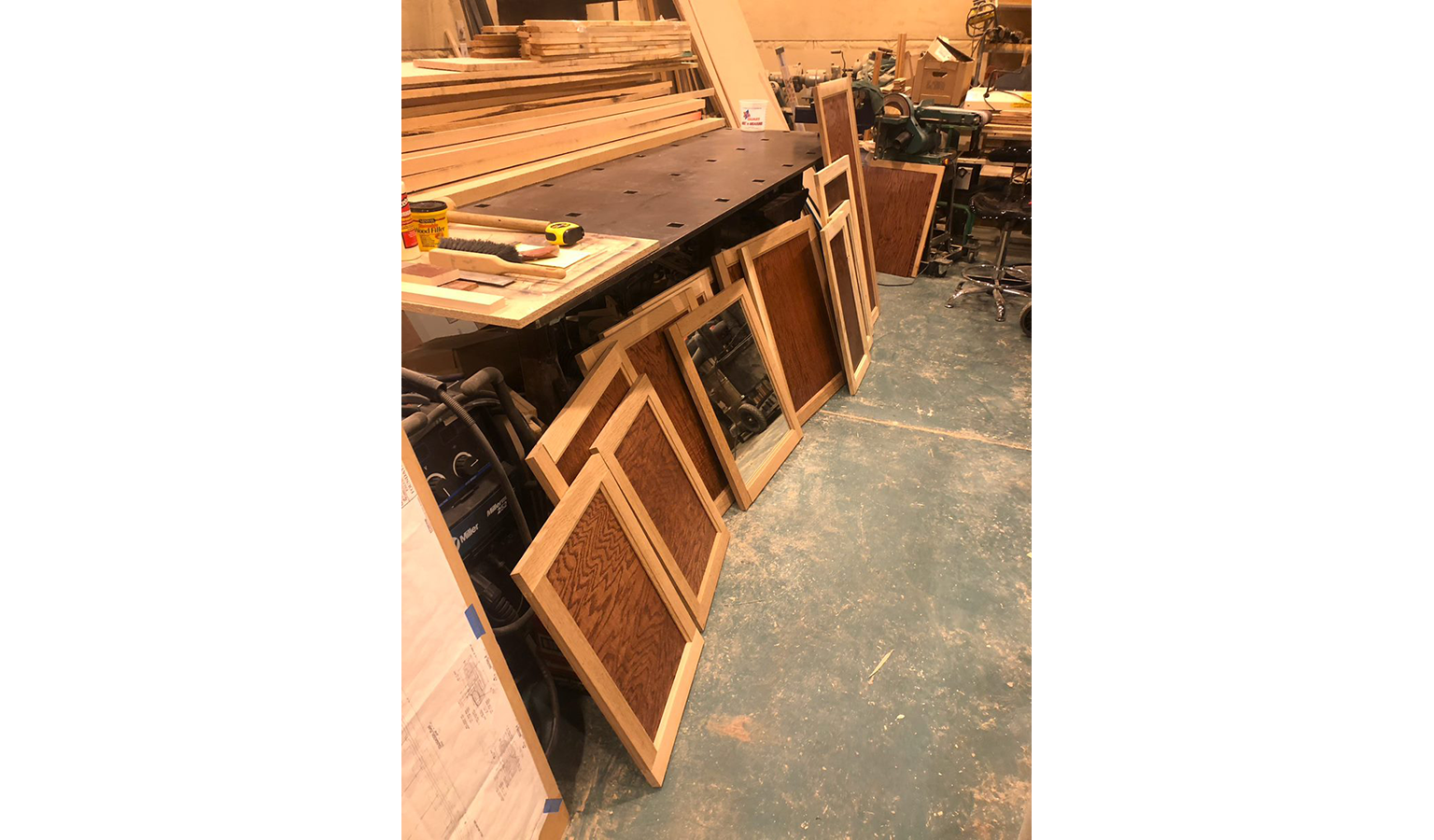 Building Doors and mirrors